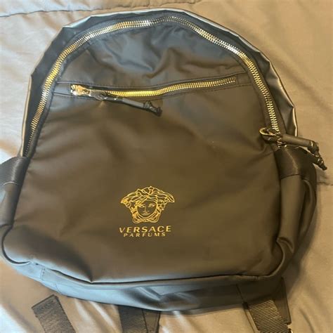 versace parfums backpack fake